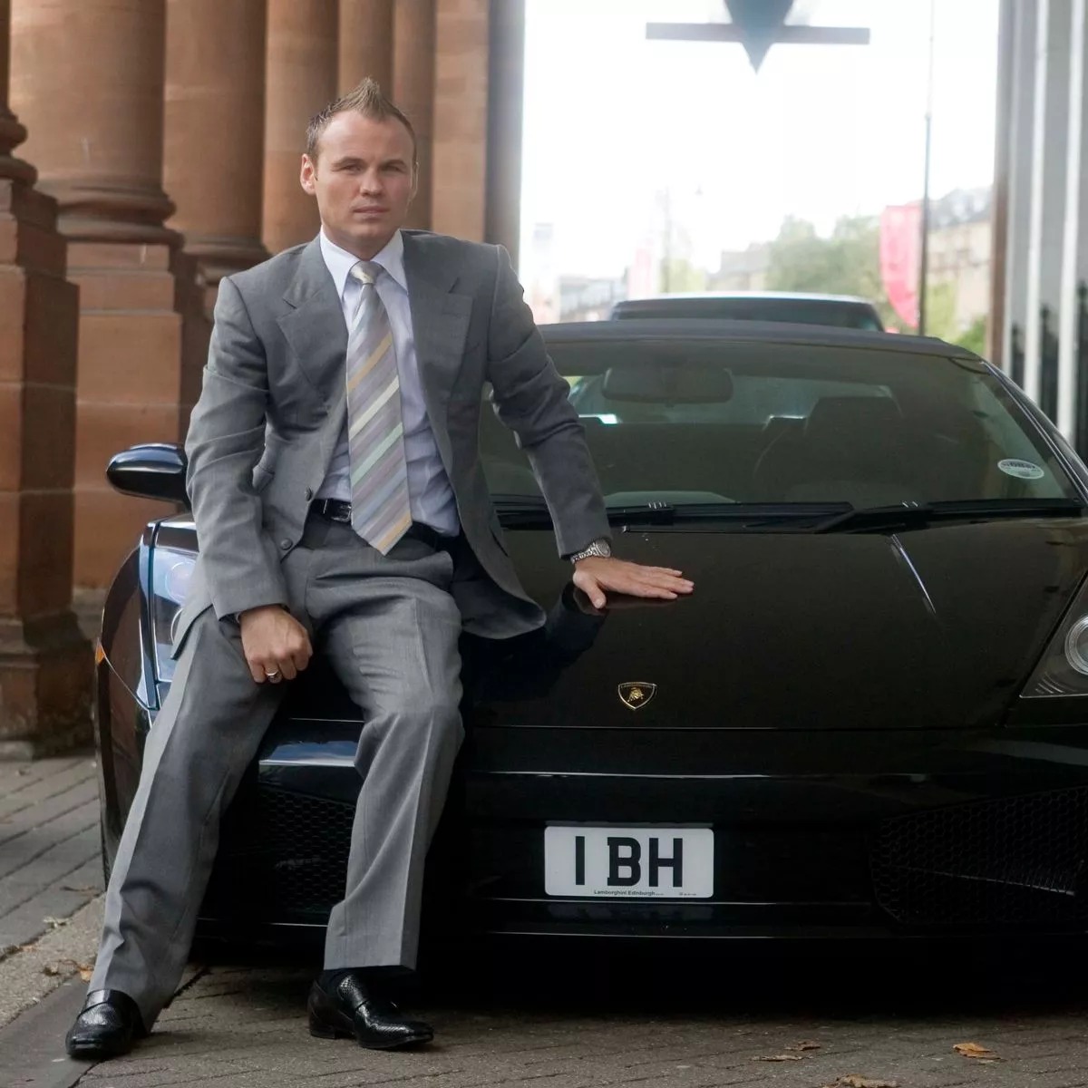UK Number Plate 1 BH